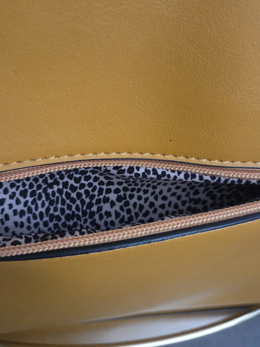 Mustard Satchel Handbag w/ Men’s Tie Weave ▪︎ Handle Accent ▪︎ Unbranded